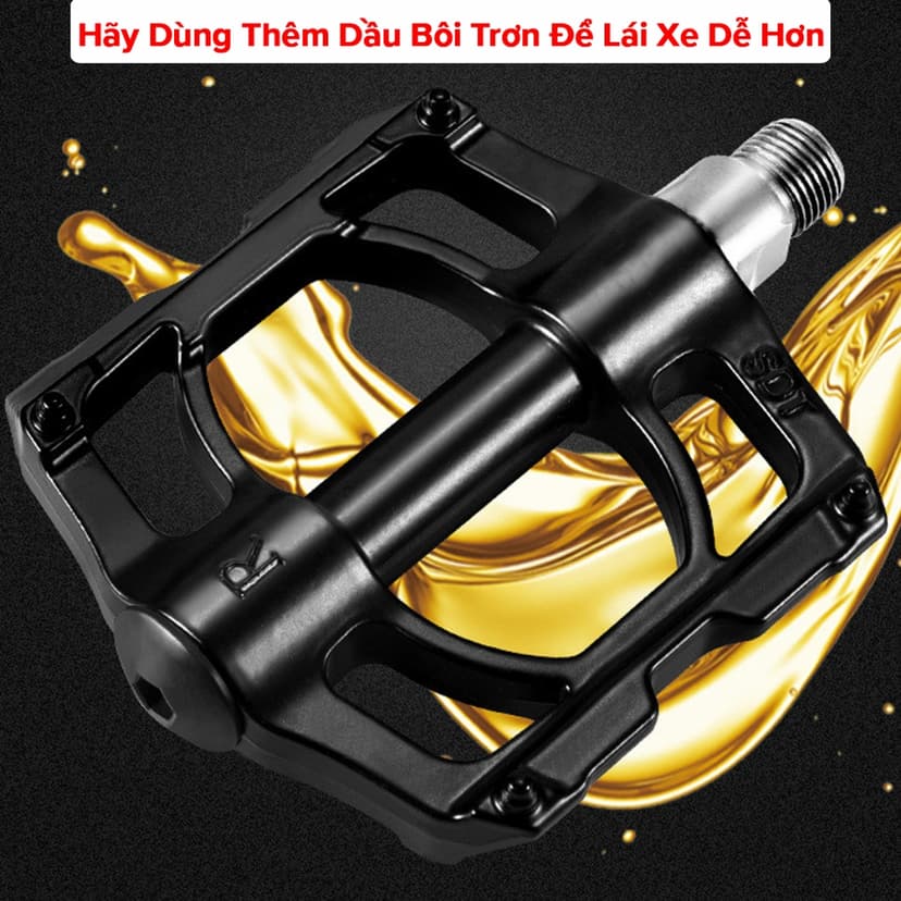 Ảnh Bàn Đạp Pedal Xe Đạp Thể Thao Địa Hình Hãng Amalife – 2 Chiếc Pedan Hợp Kim Thép Nhôm Chắc Chắn Chống Trượt 4