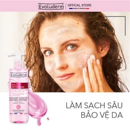 Thumbnail Gel rửa mặt ngăn ngừa mụn Evoluderm Anti-Blemish Purifying Cleansing Gel chiết xuất bưởi hồng hoa cúc và zin C 250ML 4
