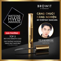 Thumbnail Set Trang Điểm Mắt BROWIT My Everyday Mascara Nongchat và Kẻ Mắt Aurora Long Stay 2