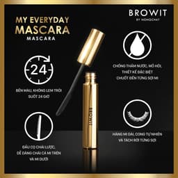 Thumbnail Set Trang Điểm Mắt BROWIT My Everyday Mascara Nongchat và Kẻ Mắt Aurora Long Stay 3