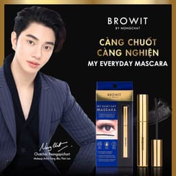 Thumbnail Set Trang Điểm Mắt BROWIT My Everyday Mascara Nongchat và Kẻ Mắt Aurora Long Stay 1