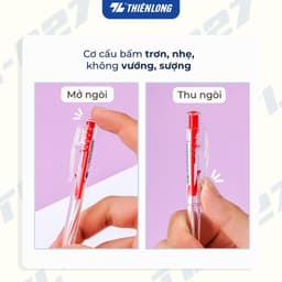 Thumbnail Combo 5/10/20 cây Bút Bi Thiên Long TL-027 3