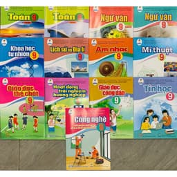 Thumbnail Sách - Sách giáo khoa lớp 9 - chương trình cánh diều (lẻ) + bán kèm 1 quyển vở viết 1