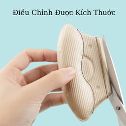 Thumbnail Miếng Dán Lót Gót Giày Điều Chỉnh Kích Cỡ MINSU M5511 Thu Nhỏ Cho Giày Lớn, Chống Trượt và Ma Sát Gót Chân 3