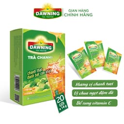Thumbnail Combo 5 hộp Trà chanh hòa tan DAWNING từ bột chanh nguyên chất và mật ong 280g/hộp (hộp 20 gói) 2