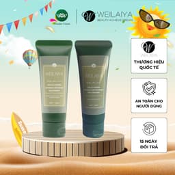 Thumbnail Cặp dầu gội đầu và dầu xả tóc thảo dược Weilaiya gừng hà thủ ô giúp dưỡng, đen và kích thích mọc tóc size du lịch 20ml 2