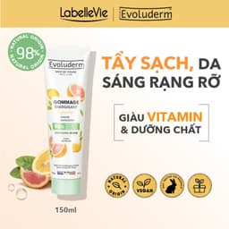 Thumbnail Tẩy tế bào chết mặt Evoluderm dịu nhẹ làm sạch sâu lỗ chân lông, nuôi dưỡng da tươi trẻ 150g 1