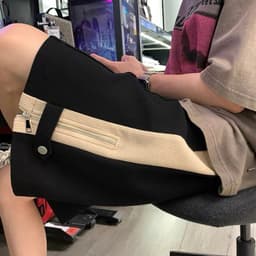 Thumbnail Quần Short Nam Nữ phối khóa kéo Unisex NAD Chất Cotton Tổ Ong - Quần Đùi Unisex Thể Thao Mặc Thoáng Mát 1