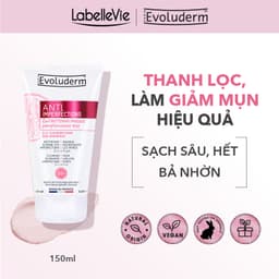 Thumbnail Sữa rửa mặt chiết xuất bưởi hồng dành cho da dầu mụn Evoluderm 150ml (17323) 2