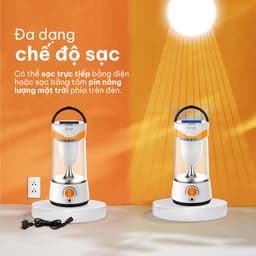 Thumbnail Đèn Sạc Tích Điện LED Comet CRL3103S 10W Năng Lượng Mặt Trời Siêu Sáng 4