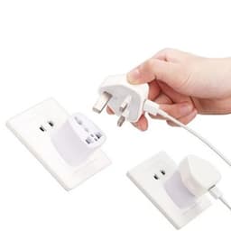 Thumbnail Phích Điện - Taky, Chuyển Đổi 3 Chân Sang 2 Chân Dẹt, Chuẩn US-JP Đầu Chuyển Đổi Phích Điện Nhỏ Gọn, Tiện Dụng. 8601 1