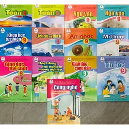 Thumbnail Sách - Sách giáo khoa lớp 9 - chương trình cánh diều (lẻ) + bán kèm 1 quyển vở viết 2