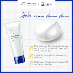 Thumbnail Sữa rửa mặt TRANSINO  - TRANSINO clear wash 100G 4