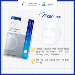 Thumbnail Mặt Nạ Dưỡng Trắng Da TRANSINO - Whitening MASK EX Hộp 4 Miếng 4