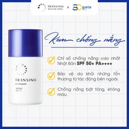 Thumbnail Combo 2 Kem chống nắng trắng sáng UV TRANSINO 4