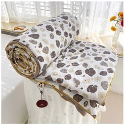 Thumbnail Chăn đũi xơ đậu nành ZingZingMart nhập khẩu cao cấp, mền hè trần bông mềm mướt có viền chăn chắc chắn 2