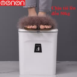 Thumbnail Thùng Đựng Rác OENON Có Nắp Treo Cánh Tủ Hoặc Dán Tường Chất Liệu Nhựa PP Cao Cấp 3