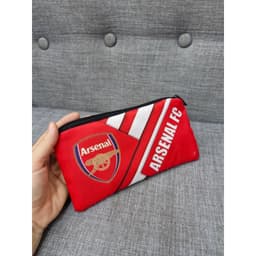 Thumbnail Bóp đựng bút viết dẹp TROY FB họa tiết câu lạc bộ bóng đá size 22 x 10cm, chất liệu vải bố 4