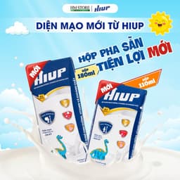 Thumbnail Thực Phẩm Dinh Dưỡng Hiup Tăng Chiều Cao (Thùng 48 Hộp 110ml, 180ml) Tăng Cân Cho Trẻ Từ 2-15 Tuổi Từ Hoa Kỳ 1