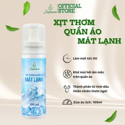 Thumbnail Xịt thơm quần áo mát lạnh cơ thể Julyhouse 100ml giúp hạ nhiệt ngày oi bức mùi hương tinh dầu bạc hà 1