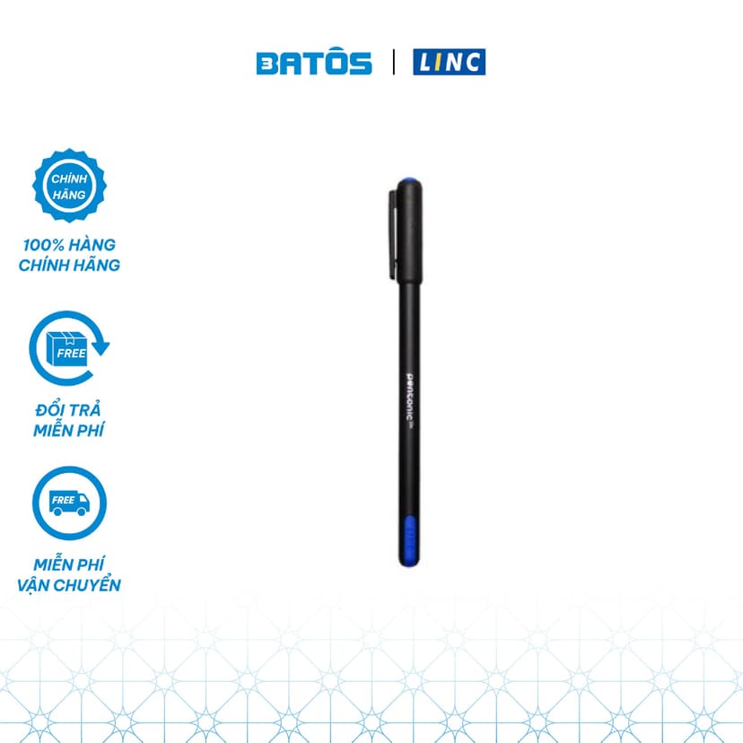 Ảnh 12 cây bút bi LINC Pentonic 7024 - Ngòi 0.7mm - Viết siêu êm siêu trơn. 4
