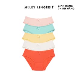 Thumbnail Bộ 5 Quần Lót Nữ Kháng Khuẩn Chất Liệu Modal Tự Nhiên Miley Lingerie BCS04 1