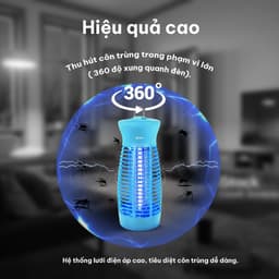 Thumbnail Đèn Bắt Muỗi Côn Trùng COMET CM069 6W Đa Năng, Thiết Kế Gọn, Hiệu Quả, An Toàn 2
