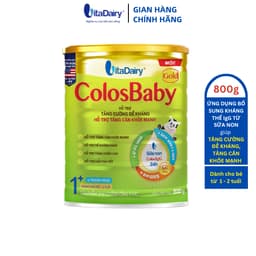 Thumbnail Sữa non ColosBaby Gold 1+ 800g (Mới), sữa bột giúp tăng cường đề kháng, tăng cân khỏe mạnh - VitaDairy 3