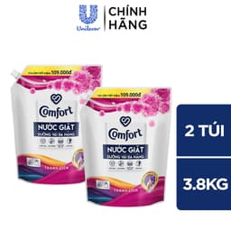 Thumbnail Combo 2 Túi Nước Giặt Comfort Dưỡng Vải Đa Năng 3.0KG/ 3.8KG (Thiên nhiên Thanh Khiết / Thanh Lịch/ Thời Thượng) 1