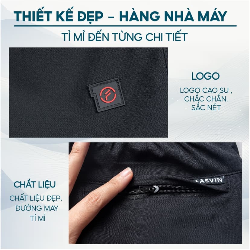 Ảnh Bộ quần áo nam mùa hè Fasvin AB23590.HN chất liệu tốt, kiểu dáng đẹp 3