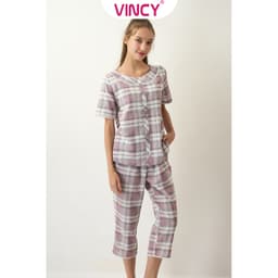 Thumbnail Bộ Đồ Kate Lửng Nữ Vincy BKL032S21 1