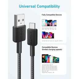 Thumbnail Cáp Sạc Anker Nylon Cable 322 USB to USB-C Dài 0.9M - A81H5 3