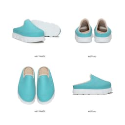 Thumbnail Dép Sandal Nam Nữ Tăng Chiều Cao THEWOLF ESSENTIAL LARVA SLIDE SANDAL V2 - Đen Xanh Nâu Beige 3