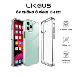 Thumbnail Ốp Lưng Trong Suốt Không Ố Vàng Chính Hãng LIKGUS Lưng Nhựa PC Cứng Viền Cứng Cho IP Series 11-12-13-14-15-16-Pro-Plus 1