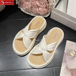 Thumbnail Dép Nữ Đế Bằng , Phong Cách Hàn Quốc SODOHA D299 2