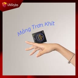 Thumbnail Combo 3 hộp Bao cao su siêu mỏng, trơn mượt LifeStyles SKYN Elite - Non-latex không mùi cao su - Hộp 3 bao 4