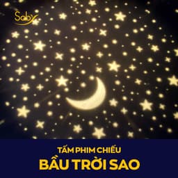 Thumbnail Tấm phim chiếu Saby hình Bầu Trời Sao cho đèn ngủ chiếu sao Saby Dreamz và Saby Stories 1