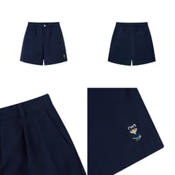 Thumbnail Quần Short Kaki Unisex NOAM Original Fox - Màu Đen/ Trắng/ Xanh navy 2