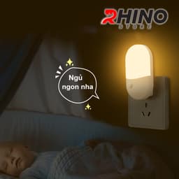Thumbnail Đèn ngủ 2 màu Rhino L802, nhẹ nhàng tiết kiệm điện 1
