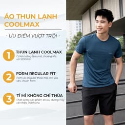 Thumbnail Áo thun thể thao nam Guzado chất coolmax thể thao mát lạnh thoáng khí,vận động thoải mái GTS02 4