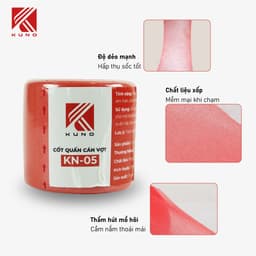Thumbnail Quấn cốt vợt cầu lông KUNO, bảo vệ cốt vợt cầu lông dài 27m mềm mại, thấm hút mồ hôi 4