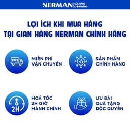 Thumbnail Lăn khử mùi cho nam dạng sáp mát lạnh hương nước hoa cao cấp,không để lại vệt ố vàng,hiệu quả 72h Nerman Power Fresh 18g 4