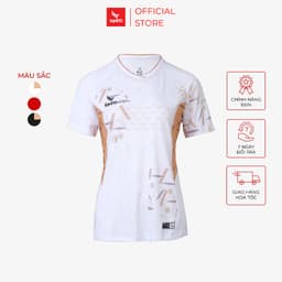 Thumbnail Áo cầu lông nữ Kamito Hanabi, mát mẻ, vải mềm mịn, thông thoáng mồ hôi, khử khuẩn, tôn dáng 1