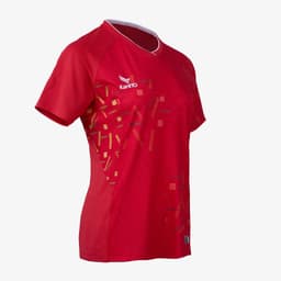 Thumbnail Áo cầu lông nữ Kamito Hanabi, mát mẻ, vải mềm mịn, thông thoáng mồ hôi, khử khuẩn, tôn dáng 4