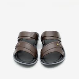 Thumbnail Sandal nam Pierre Cardin Pháp da bò thật quai chéo, quai hậu không tăng giảm, đế cao su 156 - Hàng chính hãng 2