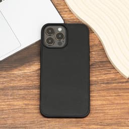 Thumbnail Ốp lưng Iphone thủ công da epsom cao cấp- màu đơn sắc- viền TPU chống sốc Bụi Leather 3