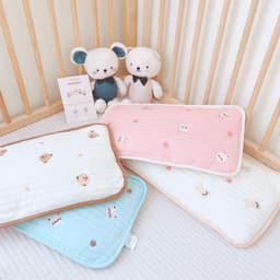 Thumbnail Gối Điều Hoà IQKAO Chất Liệu Tencel Cao Cấp – Mát, Thấm Hút Tốt, Dịu Êm Cho Làn Da Nhạy Cảm Của Bé 1