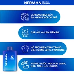 Thumbnail COMBO COOL BOY ICE BOY NERMAN - Sữa tắm gội 330ml & Lăn khử mùi 18g & Kem chống nắng SPF 50+ PA++++ 35g 4