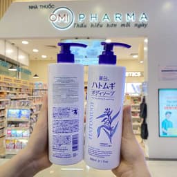 Thumbnail Sữa Tắm Dưỡng Ẩm Và Làm Sáng Da Reihaku Hatomugi Body Soap (800ml) 2