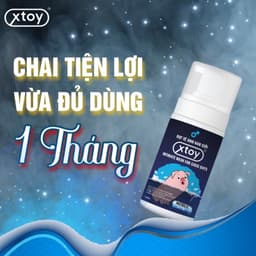 Thumbnail Bọt vệ sinh nam giới Xtoy Dung dịch tạo bọt 100ml 1